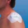 Rudavlies, white, roll 10 m x 5 cm, crosswise elastic and hypoallergenic adhesive non-woven, coated with polyacrylate adhesive