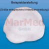 Gauze ball x-ray, (? 2,5 cm), 250 pcs., walnut size, with woven-in x-ray thread with 60 % barium sulphate content,