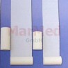 Nobatel, white, 5 m x 12 cm, 10 pcs., stretchability appr. 80 %, 49 % cotton, 51 % polyamide