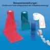 Nobaheban, 4,5 m x 2,50 cm, 10 pcs, stretchability appr. 100 %, blue, cohesive compression bandage