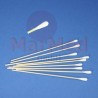Cotton buds, 15 cm long, cotton head ? 5 mm, non-steril, 100 pcs