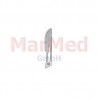 Scalpel blades fig. 10, sterile, 100 pcs (for handle fig. 3 and 7)