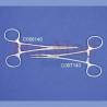 Arterienklemme Crile, gebogen, 14 cm, ohne Zähne, gerieft