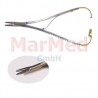 Needle holder Mathieu with tungsten carbide inserts, 17 cm, 1 pc